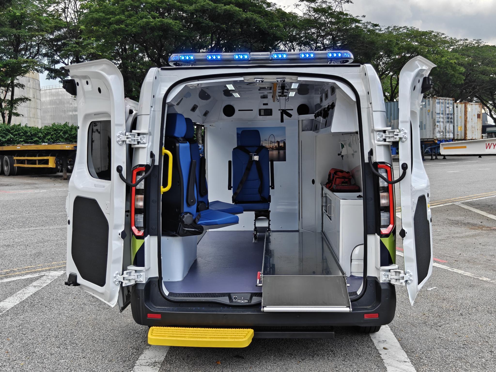 Electric Ambulance at SIngapore