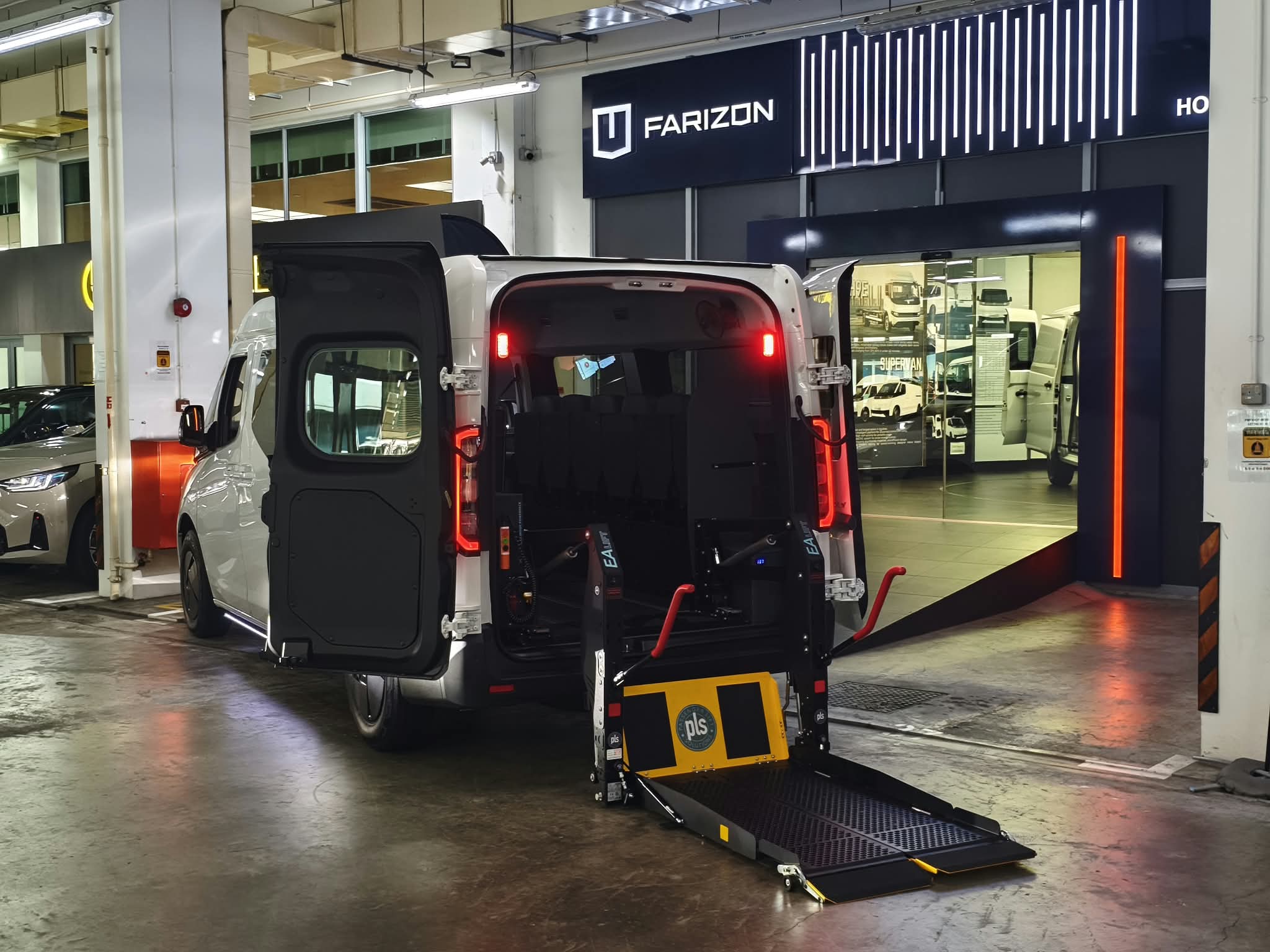 Farizon wheelchair mobility configuration