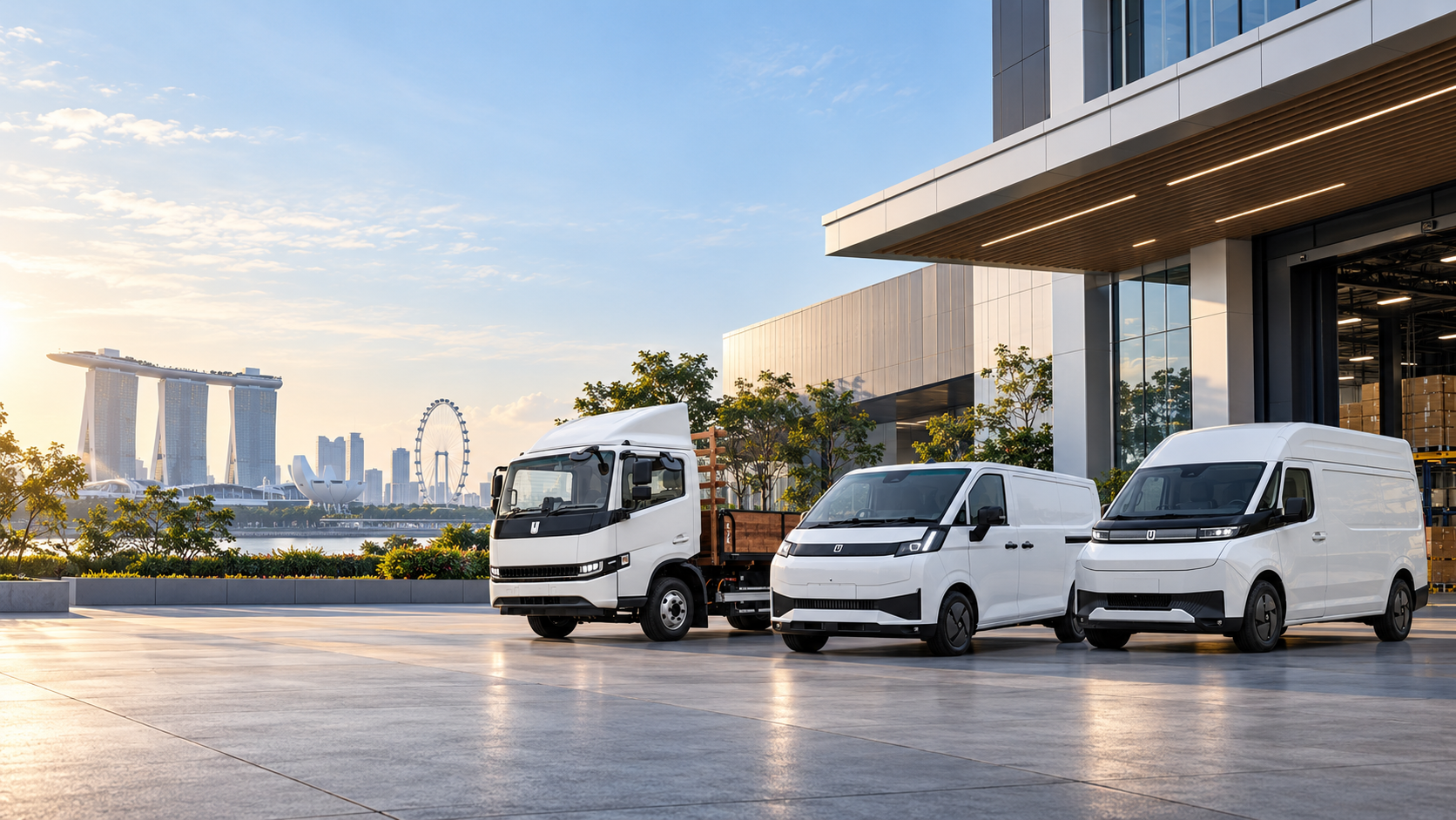 Farizon electric commercial vehicles in Singapore