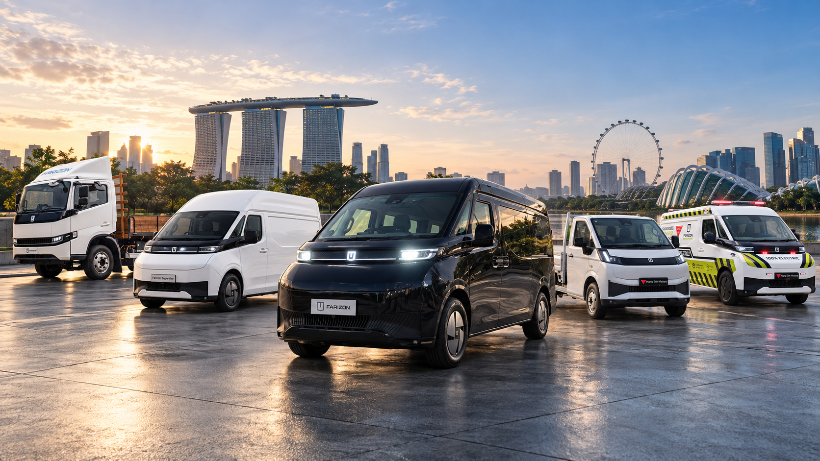 Farizon Singapore electric commercial vehicle gallery