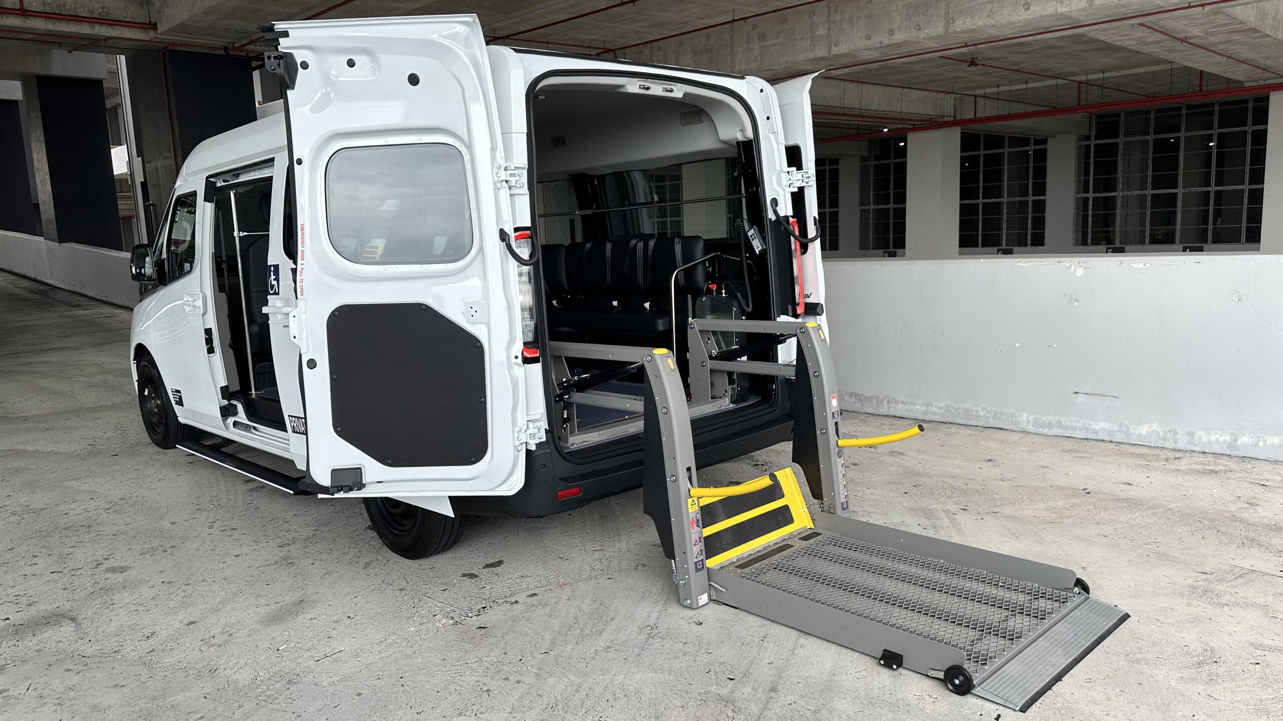 Farizon SuperVan wheelchair accessible electric van Singapore